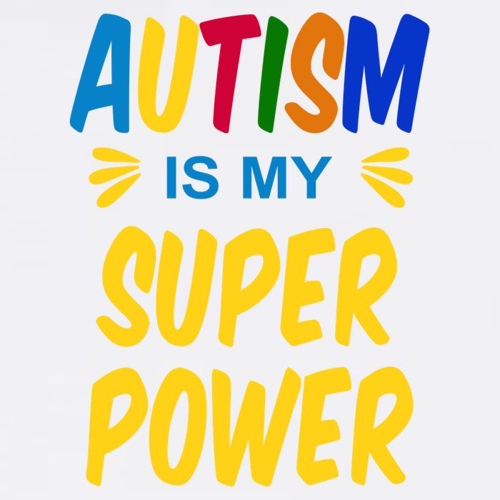 Autism Is My Super Power Garment-Dyed Sweatshirt