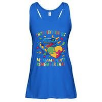 Autism I May Be Non Verbal But My Mama AinT Remember That Gift Ladies Essential Flowy Tank