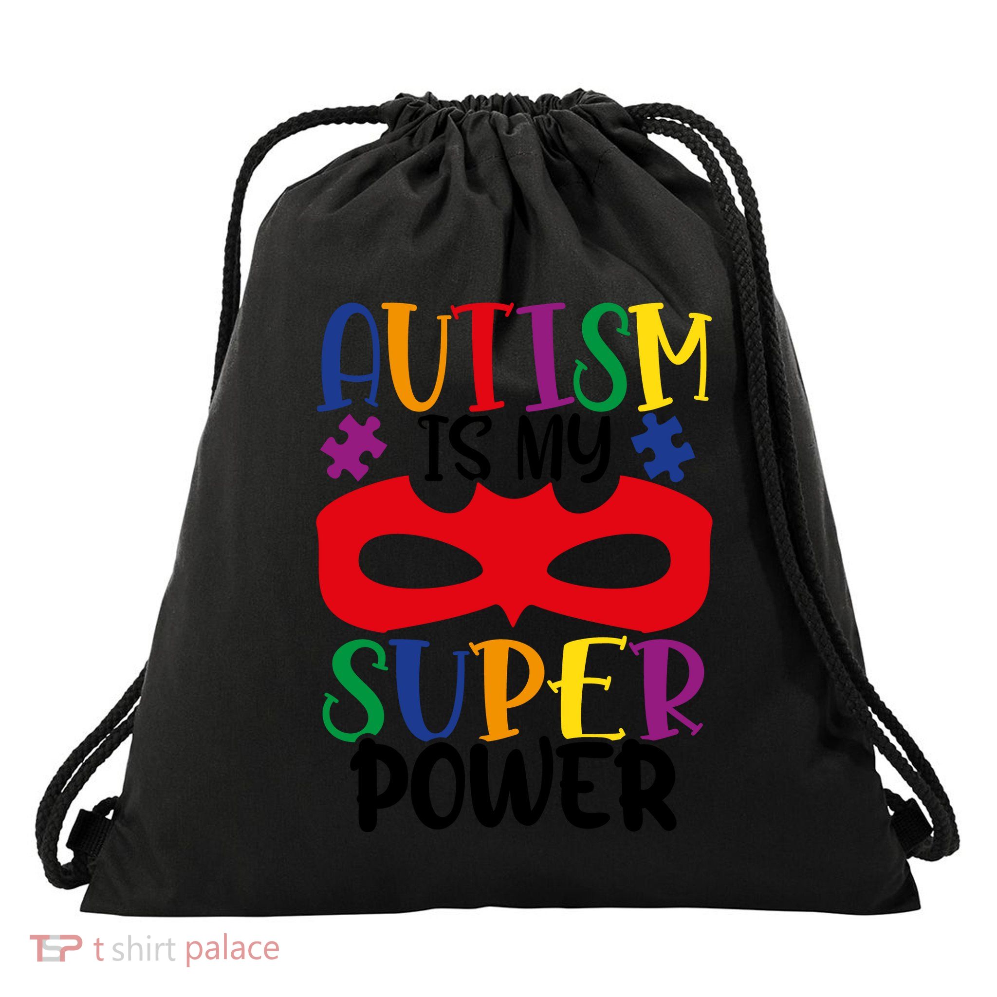 Autism Is My Superpower Drawstring Bag