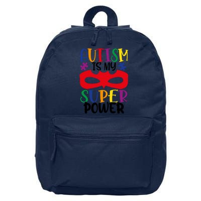 Autism Is My Superpower 16 in Basic Backpack