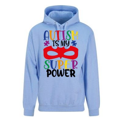 Autism Is My Superpower Unisex Surf Hoodie