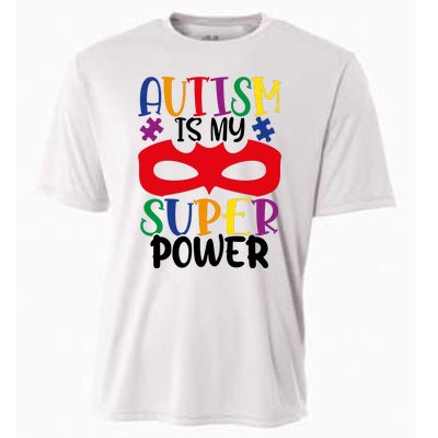 Autism Is My Superpower Cooling Performance Crew T-Shirt