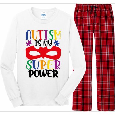 Autism Is My Superpower Long Sleeve Pajama Set