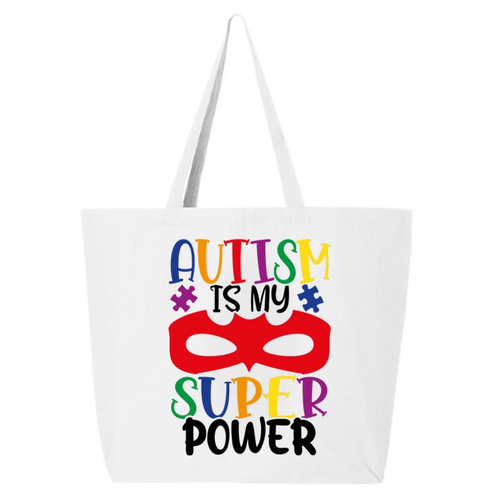 Autism Is My Superpower 25L Jumbo Tote