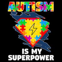 Autism Is My Super Power Superhero Gift Autism Awareness Funny Gift Impact Tech Backpack