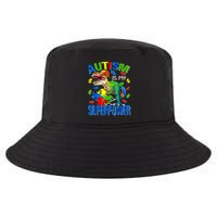Autism Is My Superpower Autism Awareness Dinosaur Cool Comfort Performance Bucket Hat