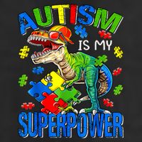 Autism Is My Superpower Autism Awareness Dinosaur Cool Comfort Performance Bucket Hat