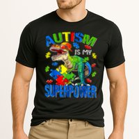 Autism Is My Superpower Autism Awareness Dinosaur Cooling Performance Crew T-Shirt
