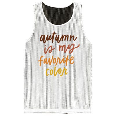 Autumn Is My Favorite Color Mesh Reversible Basketball Jersey Tank