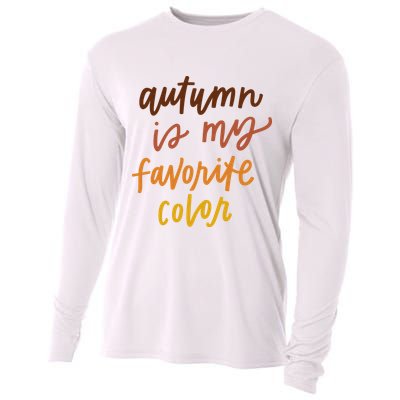 Autumn Is My Favorite Color Cooling Performance Long Sleeve Crew