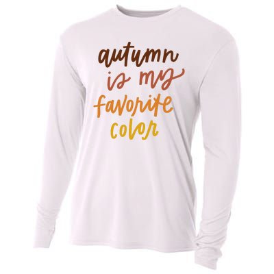 Autumn Is My Favorite Color Cooling Performance Long Sleeve Crew