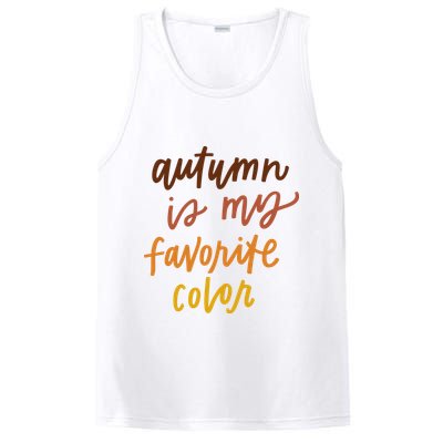 Autumn Is My Favorite Color PosiCharge Competitor Tank