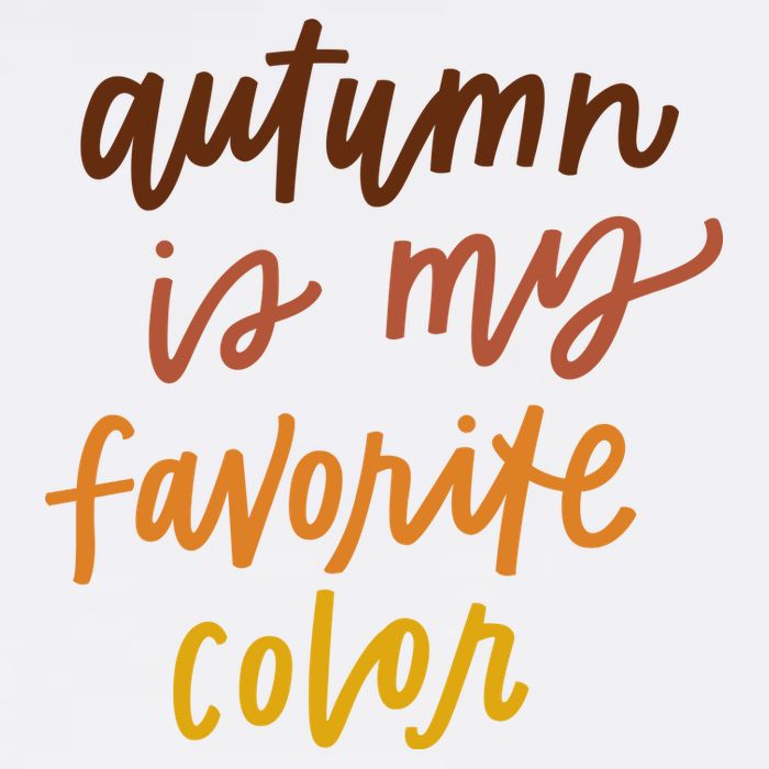 Autumn Is My Favorite Color Trucker Hat
