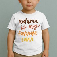 Autumn Is My Favorite Color Toddler T-Shirt