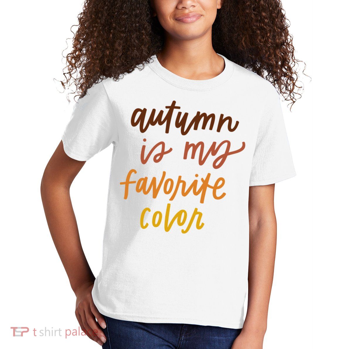 Autumn Is My Favorite Color Kids T-Shirt