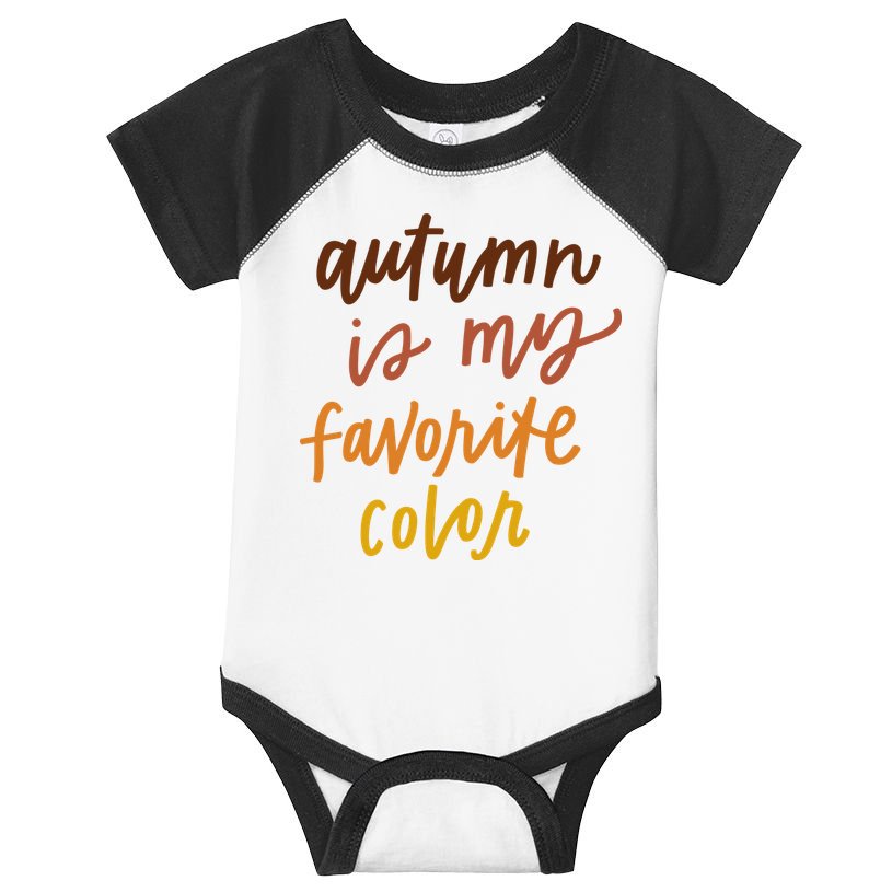 Autumn Is My Favorite Color Infant Baby Jersey Bodysuit
