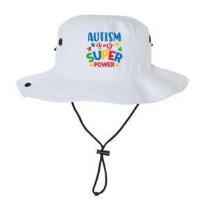 Autism Is My Super Power Autistic Gift Legacy Cool Fit Booney Bucket Hat