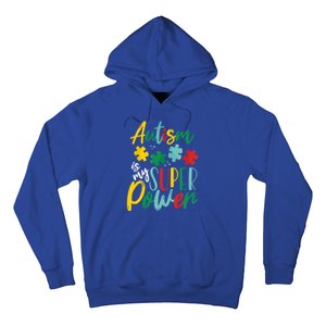 Autism Is My Super Power Cute Gift Hoodie