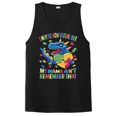 Autism I May Be Non Verbal But My Mama AinT Remember That Great Gift PosiCharge Competitor Tank