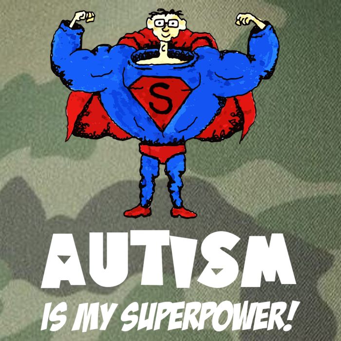 Autism Is My Super Power Hero Legacy Tie Dye Trucker Hat
