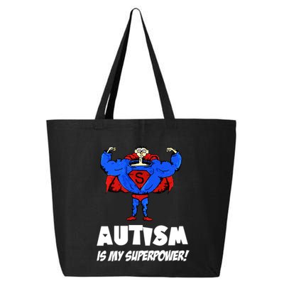 Autism Is My Super Power Hero 25L Jumbo Tote