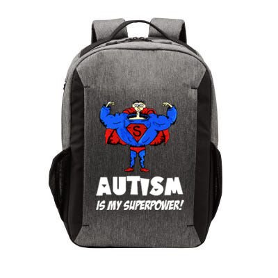 Autism Is My Super Power Hero Vector Backpack