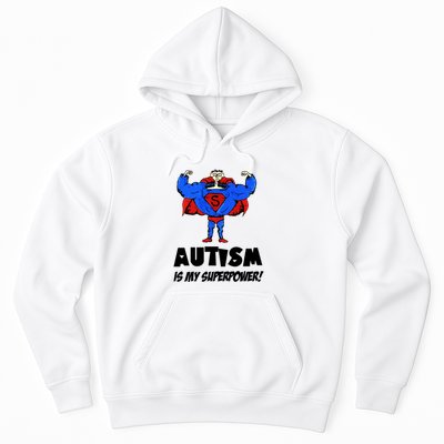Autism Is My Super Power Hero Hoodie