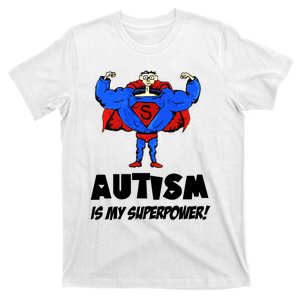 Autism Is My Super Power Hero T-Shirt