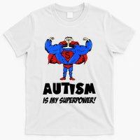 Autism Is My Super Power Hero T-Shirt