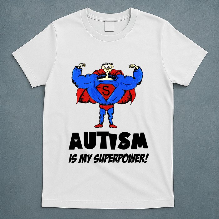 Autism Is My Super Power Hero T-Shirt
