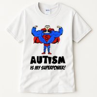 Autism Is My Super Power Hero Tall T-Shirt