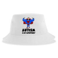 Autism Is My Super Power Hero Sustainable Bucket Hat