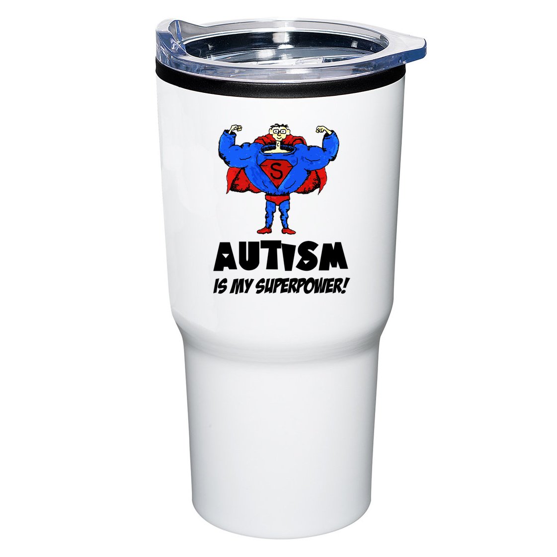 Autism Is My Super Power Hero Tumbler