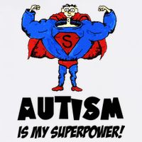 Autism Is My Super Power Hero Trucker Hat