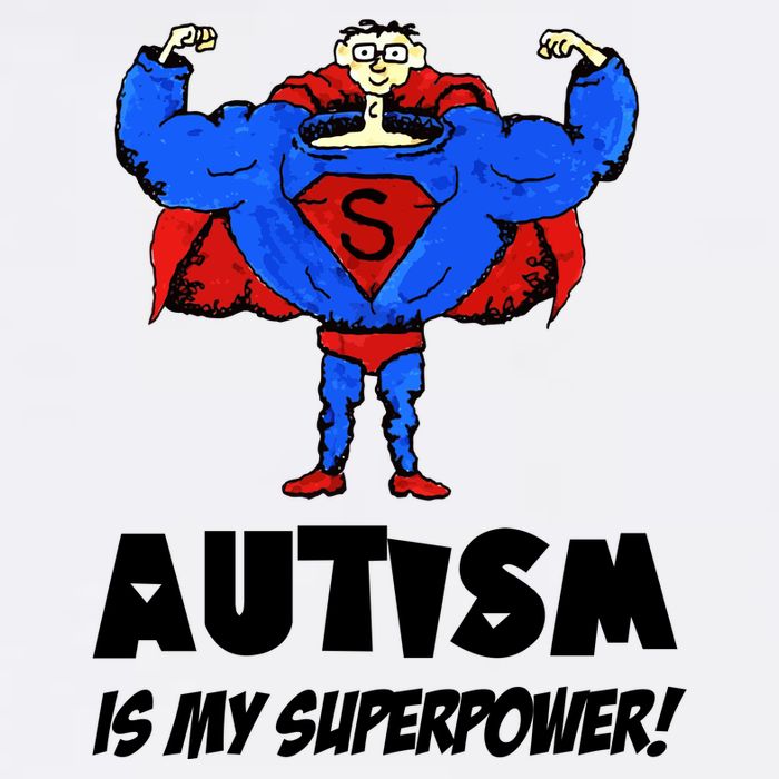 Autism Is My Super Power Hero Trucker Hat