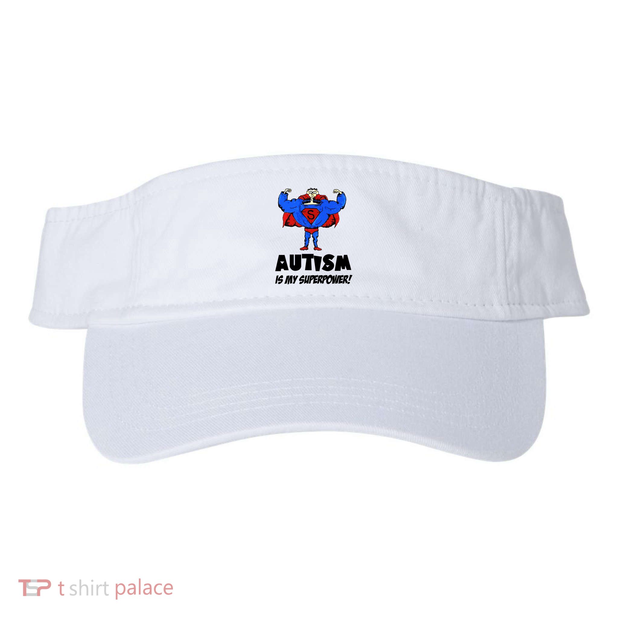 Autism Is My Super Power Hero Visor