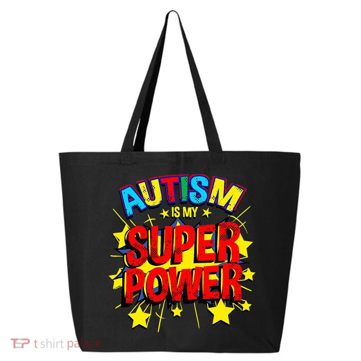 Autism Is My Superpower Autism Awareness 25L Jumbo Tote