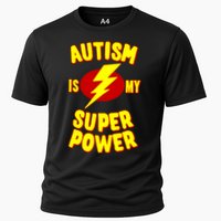 Autism Is My Super Power Cool Gift Cooling Performance Crew T-Shirt