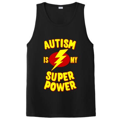 Autism Is My Super Power Cool Gift PosiCharge Competitor Tank