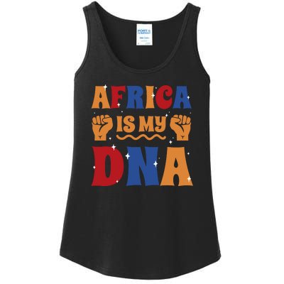 Africa Is My DNA Ladies Essential Tank