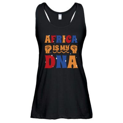 Africa Is My DNA Ladies Essential Flowy Tank