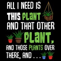 All I Need Is This Plant And That Other Plant Lover Wool Snapback Cap