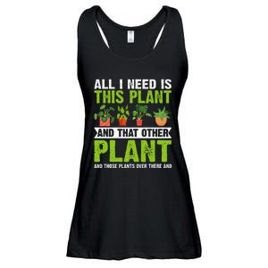 All I Need Is This Plant Gardening Plants Lover Gardener Ladies Essential Flowy Tank