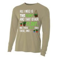 All I Need Is This Plant And That Other Plant Lover Gift Cooling Performance Long Sleeve Crew