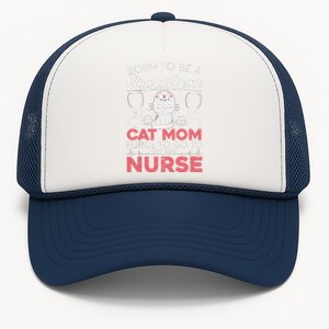 All I Need Is Cross Stitch And My Cat Mom & Cat Dad Gift Trucker Hat