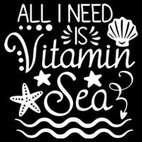 All I Need Is Vitamin Sea Flexfit Unipanel Trucker Cap