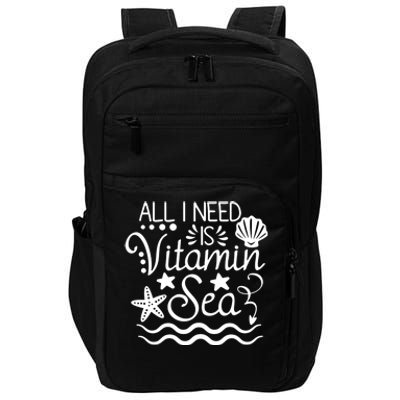 All I Need Is Vitamin Sea Impact Tech Backpack