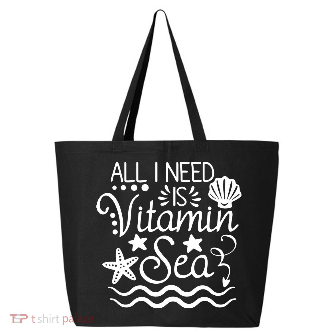 All I Need Is Vitamin Sea 25L Jumbo Tote