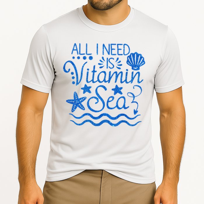 All I Need Is Vitamin Sea Cooling Performance Crew T-Shirt