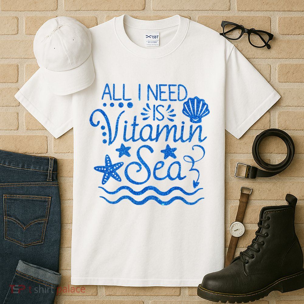 All I Need Is Vitamin Sea Tall T-Shirt